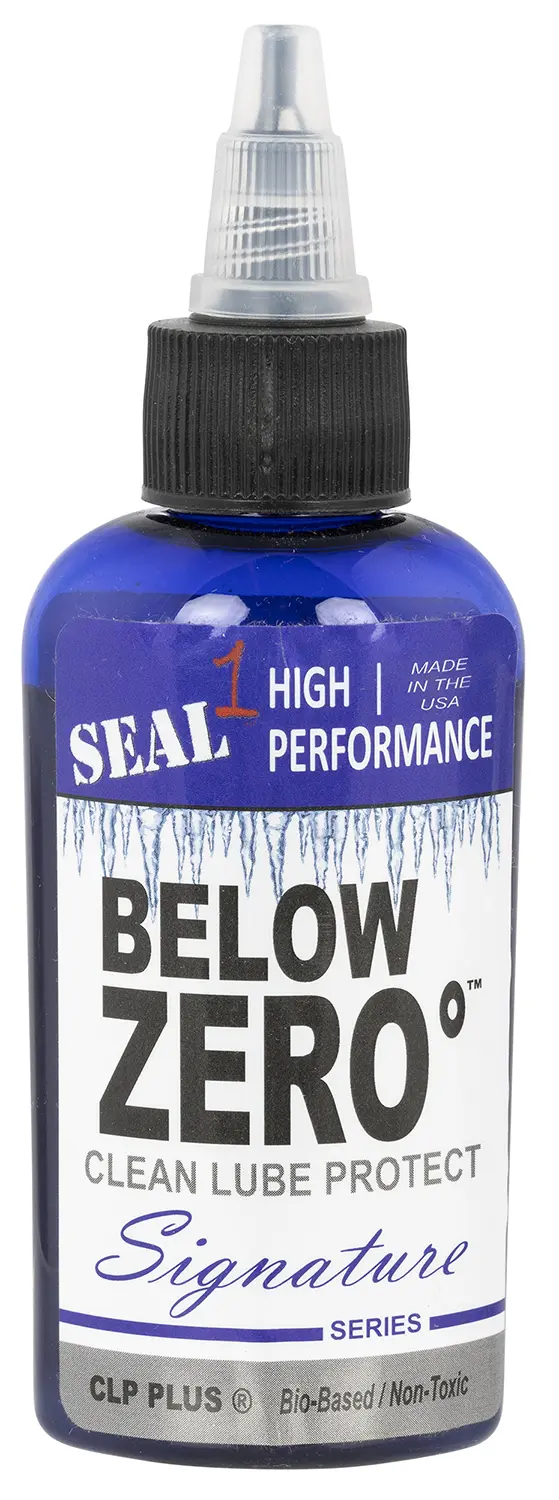 Seal 1 SLBZ2 Signature Below Zero Cleans, Lubricates, Protects 2 oz Squeeze Bottle
