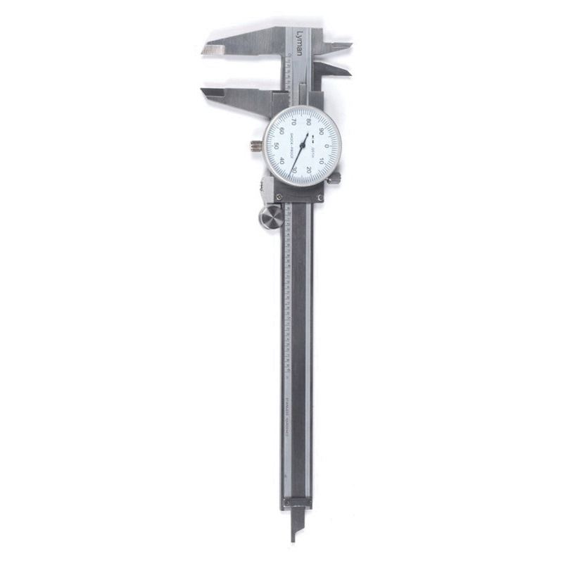 Lyman Stainless Steel Universal Dial Caliper, Silver - 7832212
