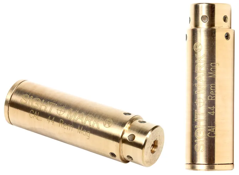 Sightmark SM39019 Boresight Red Laser for 44 Mag Brass Includes Battery Pack Carrying Case