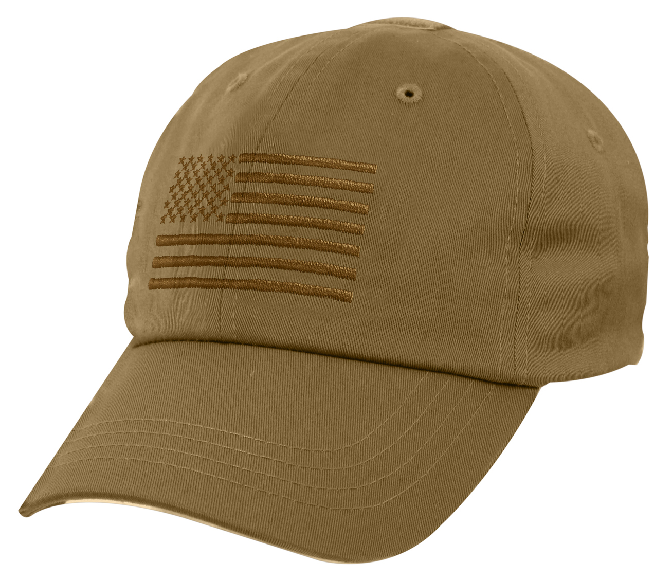 Rothco Tactical Operator Cap With Us Flag - Coyote Brown
