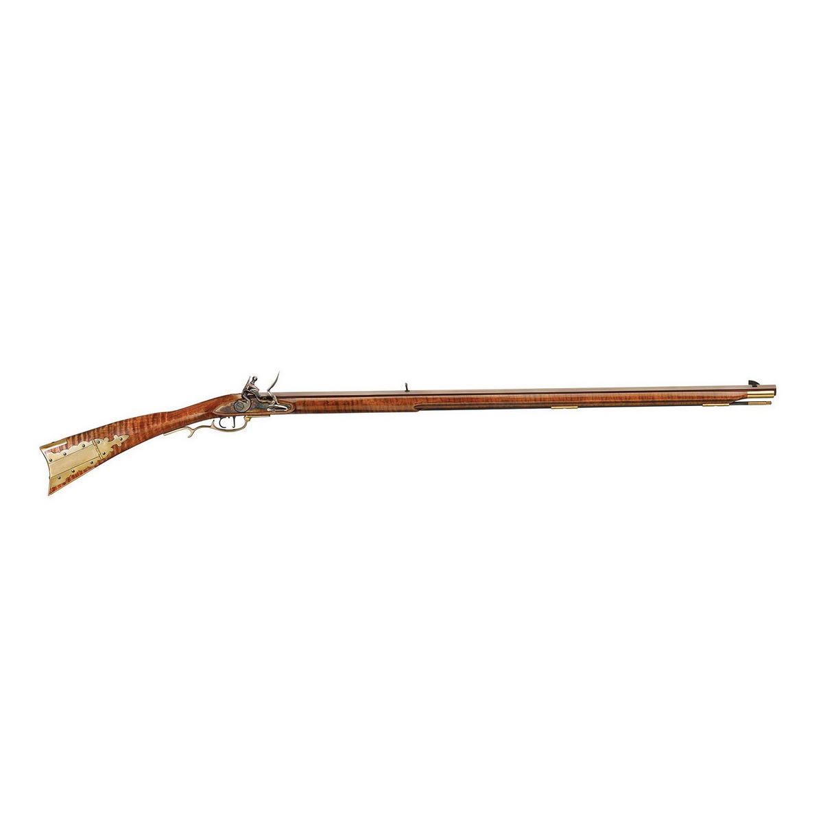 Taylors & Company Frontier .50 Cal Flintlock Rifle - Traditional Flintlock Design for Authentic Shooting Experience - 210012
