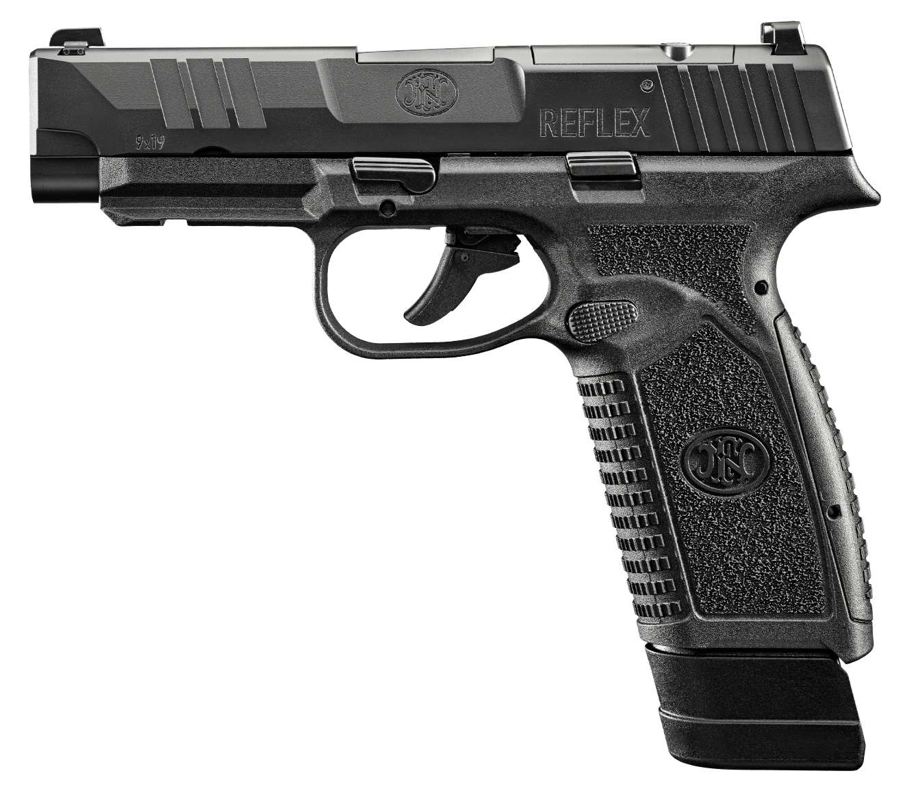 FN Reflex XL MRD 9mm Pistol - 15 18 Round Magazines