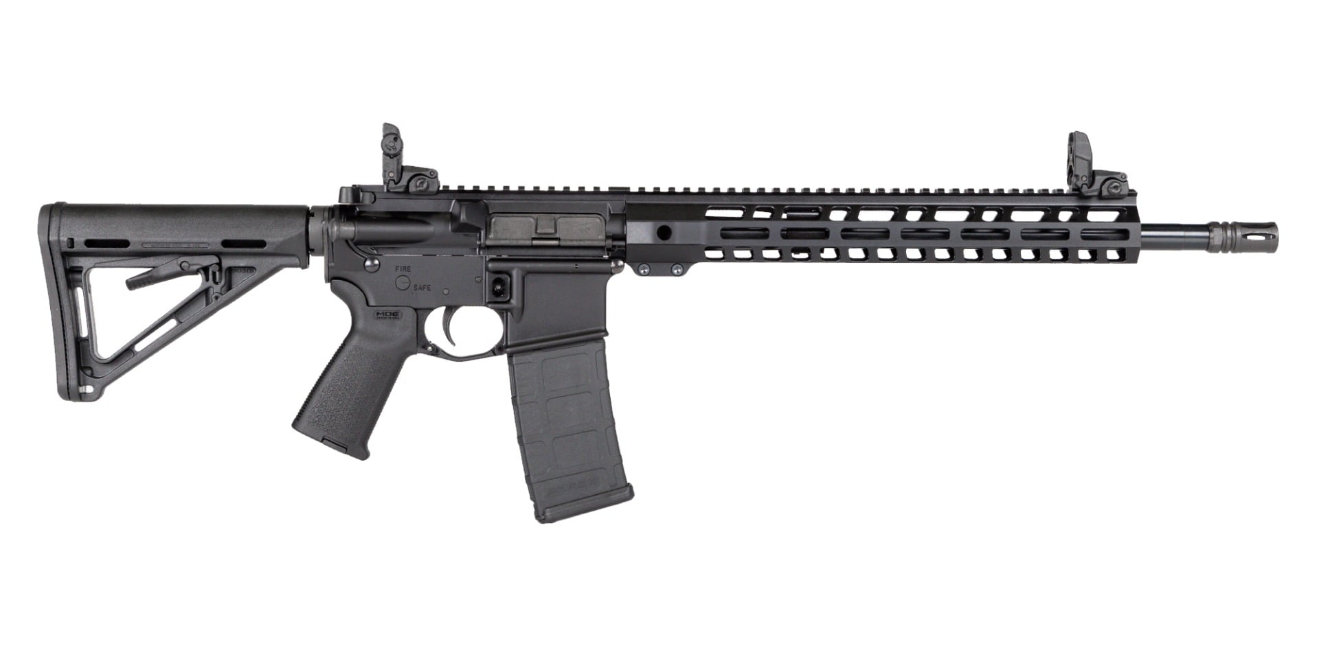 PSA 16" 300AAC  MOE M-Lok Rifle with MBUS sight set - 516444735