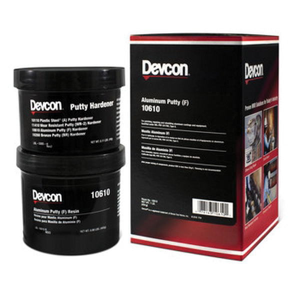 Devcon Aluminum Filled Epoxy-Putty, 1 lb Can