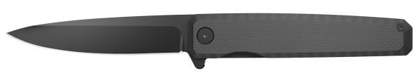 OUTDOOR EDGE PELEUS | BLACK G10 | BLACK 8CR BLADE | LINER LOCK - PL-2C