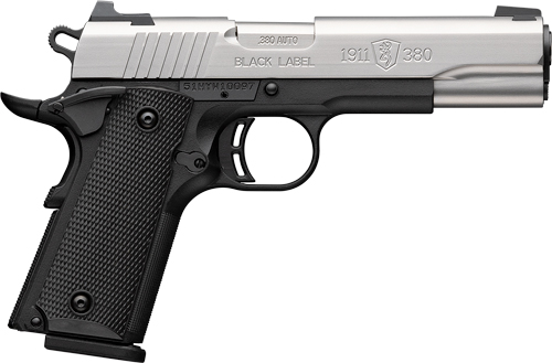 Browning 1911-380 Stainless .380 ACP Pistol 4.25"