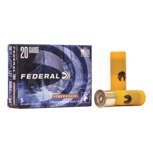 Federal Classic 20 Gauge 2 3/4" 3/4 oz. Rifled Slugs 5 Rounds