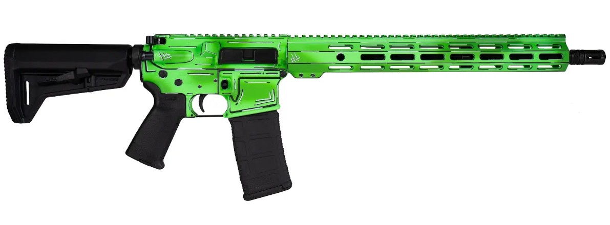Shark Coast Anime 15 Green 30RD Semi Auto Rifle