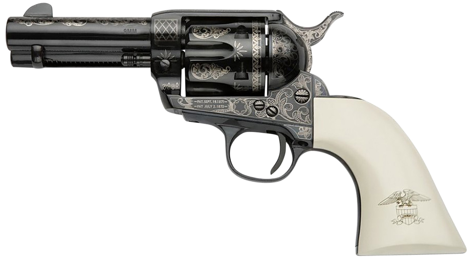 Pietta Great Western II Liberty 9mm Revolver 3.5"