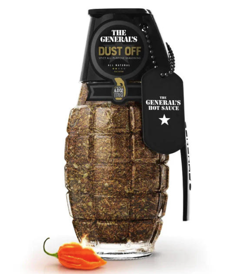 The General's Hot Sauce 6 oz, Dust Off - 0311-062
