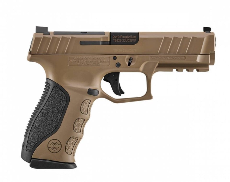 Stoeger STR-9 Mid-Size Pistol - Optic Ready - FDE - 9mm - 15rds - 4.46" - 317A22