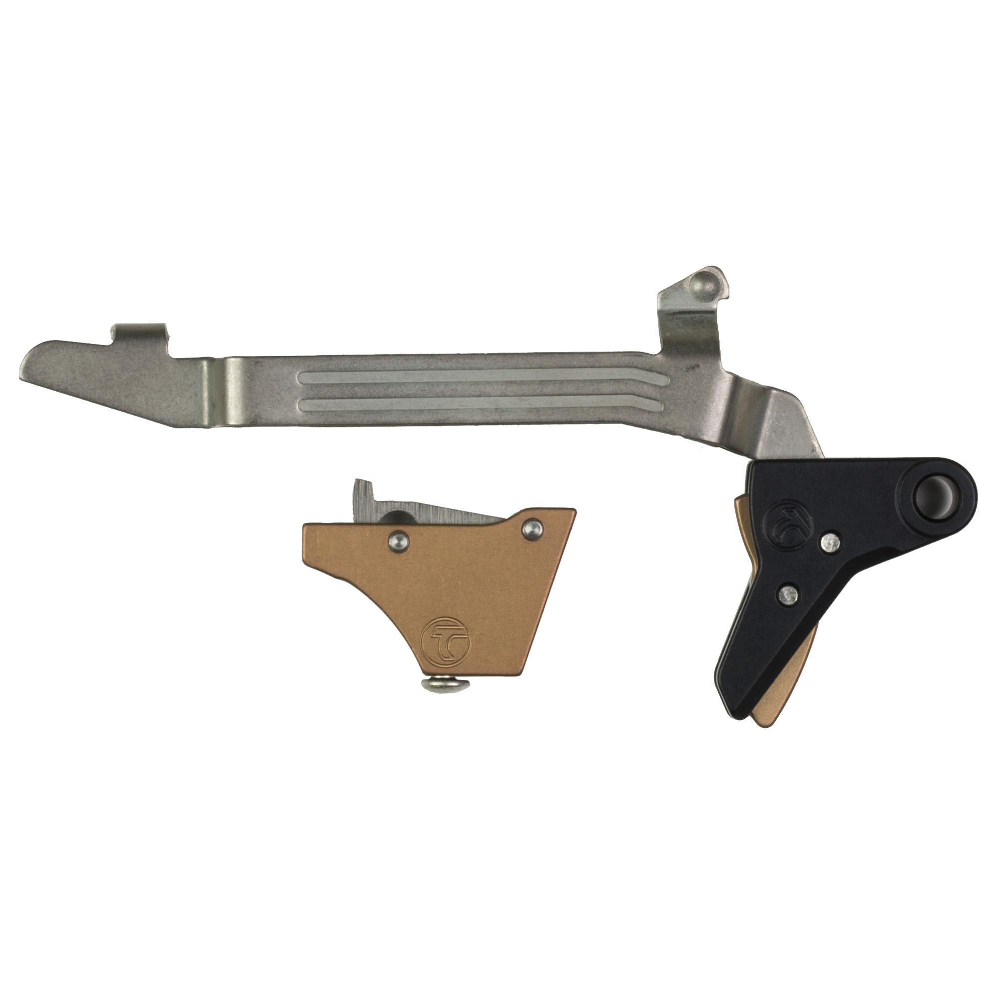 Timney Alpha Competition Trigger for Glock Models, Bronze - ALPHA GLOCK 34LARGEBRONZE
