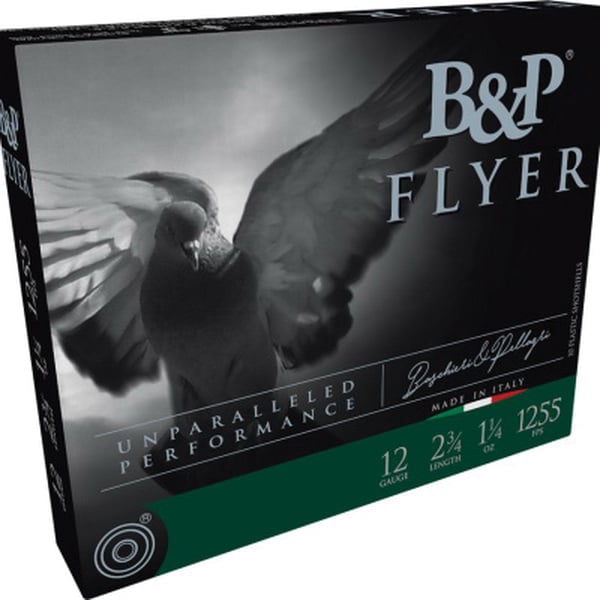 B&P Ammunition 12B14PL8 Competition Flyer 12Gauge 2.75″ 1 1/4oz 8Shot 10 Per Box/10 Case - No Credit Card Fees - Low, flat rate shipping