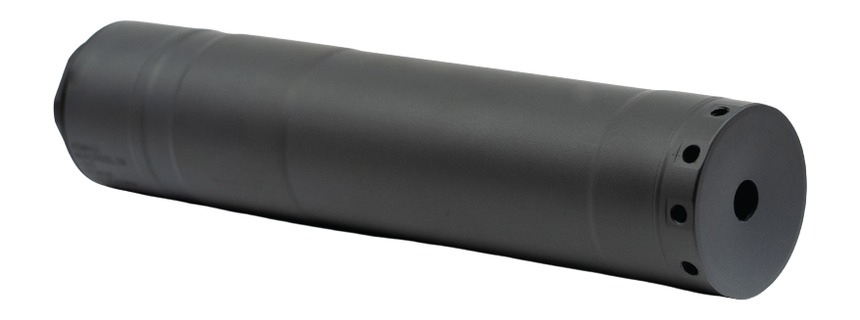 Kgm Suppressors RT-R30T-TM-BLK R30T 7.62mm 1.75" Black Titanium 5/8"x24