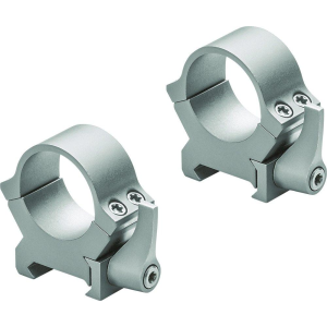 Leupold 2-Piece Precision-Fit QRW2 Weaver-Style Rings 1" Medium - Silver