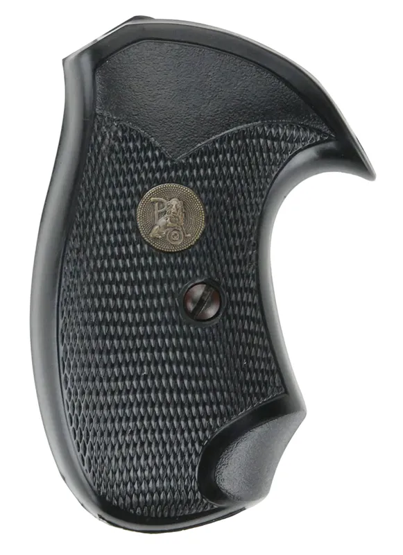 Pachmayr Compact Black Rubber Pistol Grip for SW J Frame