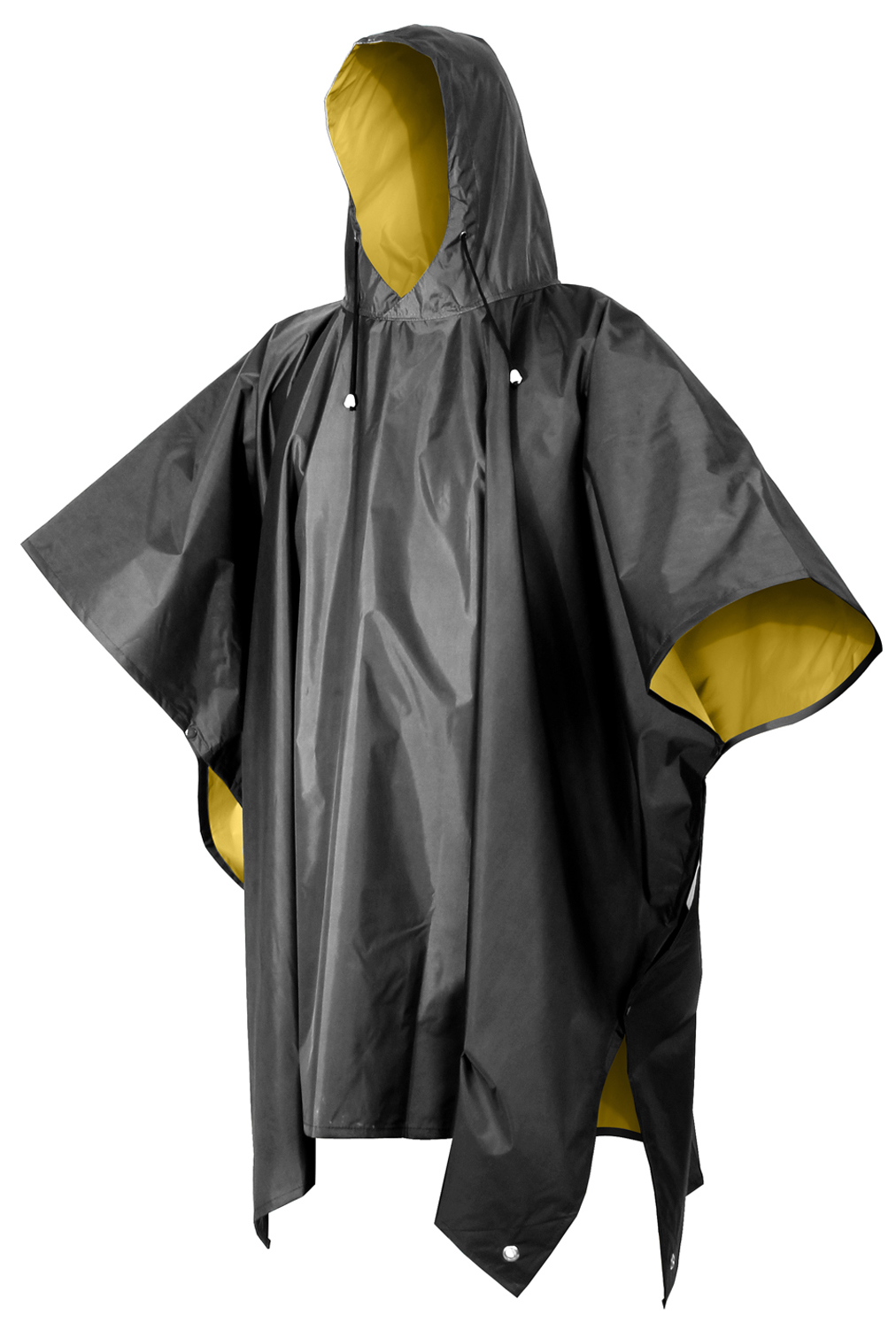 Rothco Reversible Pvc Ponchos - Black