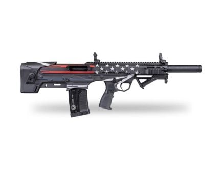 Panzer EGX500 12 Gauge Bullpup 12 Gauge 18.5" 5rd, Distressed Black US Flag Cerakote - PAEGX500BSDBUSFC