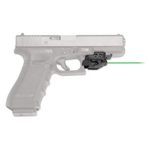 Crimson-Trace Crimson Trace Crimson Defender Rail Master Green Universal Handgun Laser Sight Black