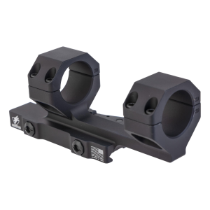 American Defense AD Delta-C 2" Cantilevered 30mm QD Scope Mount With TAC Lever - 1.5" Mount Height - Black