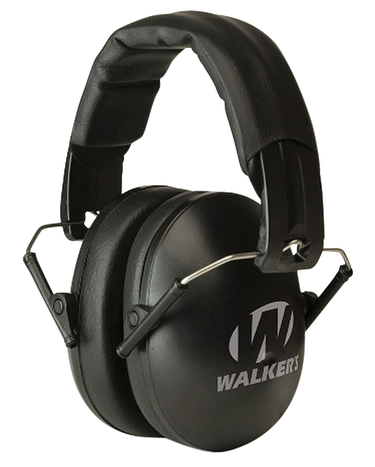 Walkers Game Ear 23 dB Folding Muff, Black - GWPYWFM2BLK