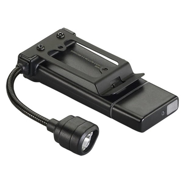 Streamlight Clipmate 70 lm White C4 LED and Red LED Compact USB Rechargeable Water-Resistant Clip-on Light, Black - 61126