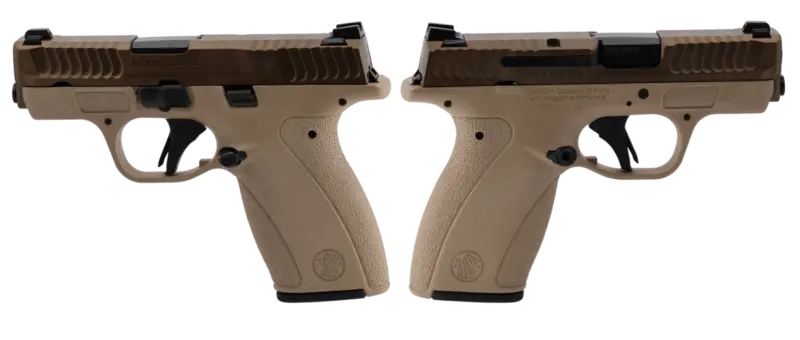 SMITH WESSON BODYGUARD 2.0 NMS 380ACP 2.75" TWO TONE TAN 1-10RD 1-12RD