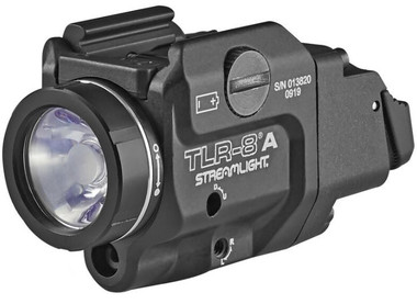 Streamlight TLR-8 X 500-Lumen Tactical Weapon Light with Red laser