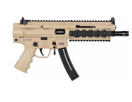 Blue Line GSG-16P 9.12" .22LR 22rd Pistol, Tan - 416.00.54