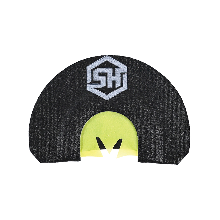 HS Strut Cobb Inverted V Turkey Mouth Call, Black/Yellow