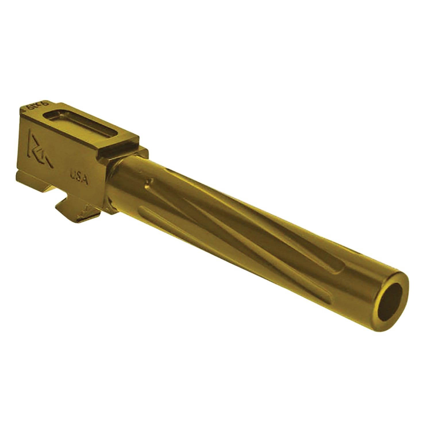 Rival Arms V1 Drop-In Barrel for Glock 17 Gen5, Gold - RA20G103E
