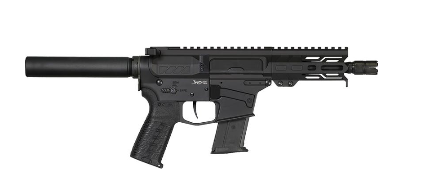 CMMG Banshee MK57 5.7x28mm 5" AR Pistol, Black - 57A9A0FAB