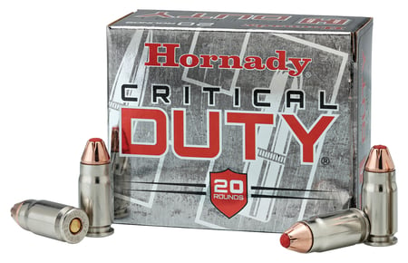 Hornady 91296 Critical Duty 357Sig 135gr Hornady FlexLock 20 Per Box/10 Case - No Credit Card Fees - Low, flat rate shipping