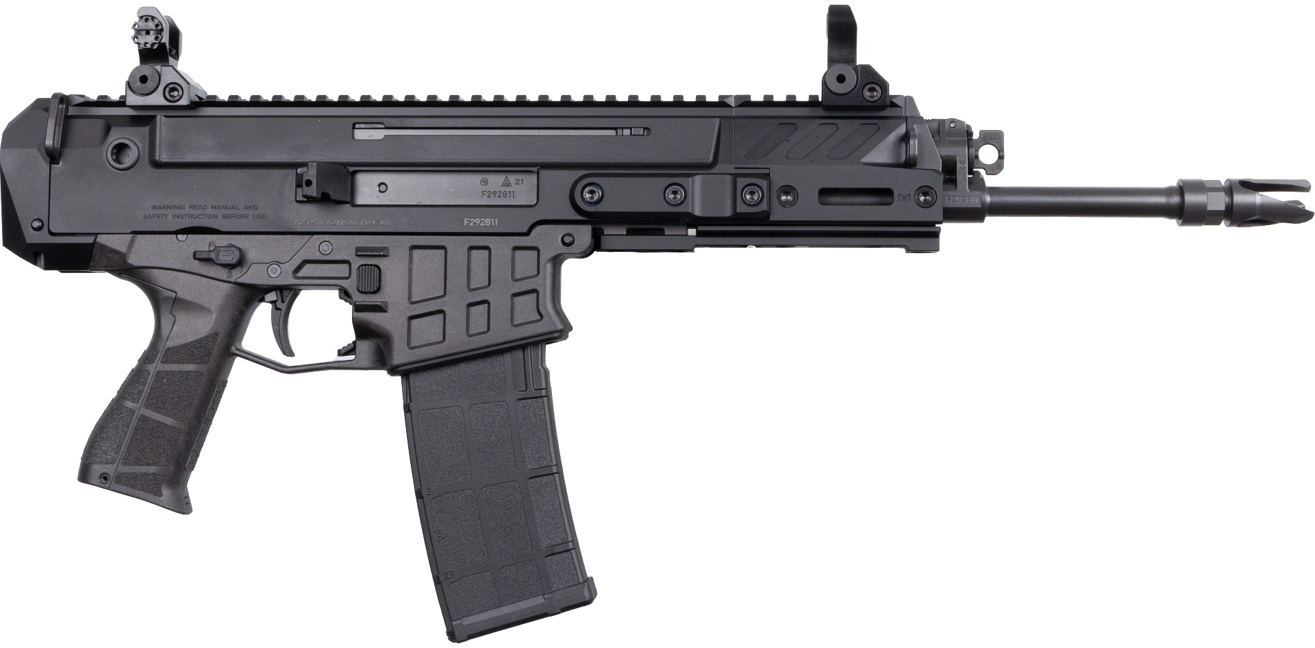 CZ-USA Bren 2 MS 5.56 NATO AR Pistol - 11" Barrel