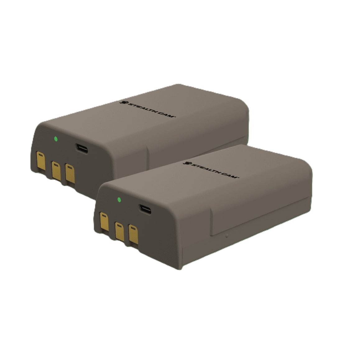 Stealth Cam FieldMax 12 V 5000 mAh Lithium Rechargeable Cartridge, Pack of 2
