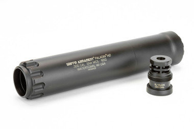 Griffin Armament Paladin HD .300 Win Mag QD Suppressor, Black