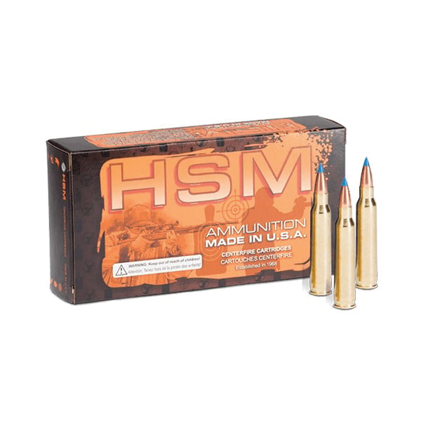 HSM Ammunition Varmint .300 AAC Blackout 110 gr PT 20rds