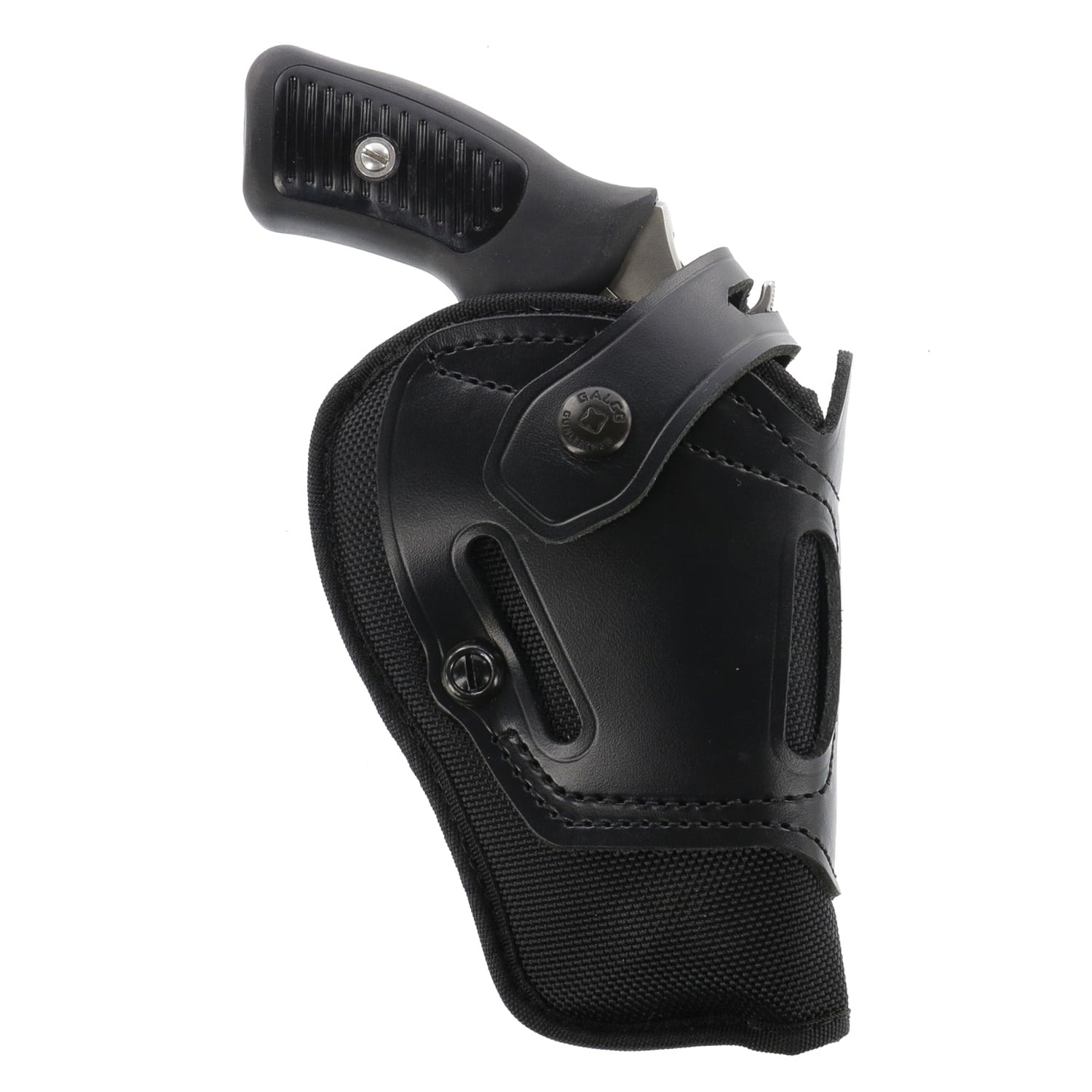 Galco Switchback S&W K Frame Leather OWB Holster Ambidextrous, Black - SR43B