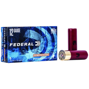Federal F130RS Power-Shok  12 Gauge 2.75 1 1/4 oz Slug Shot 5 Bx/ 50 Cs