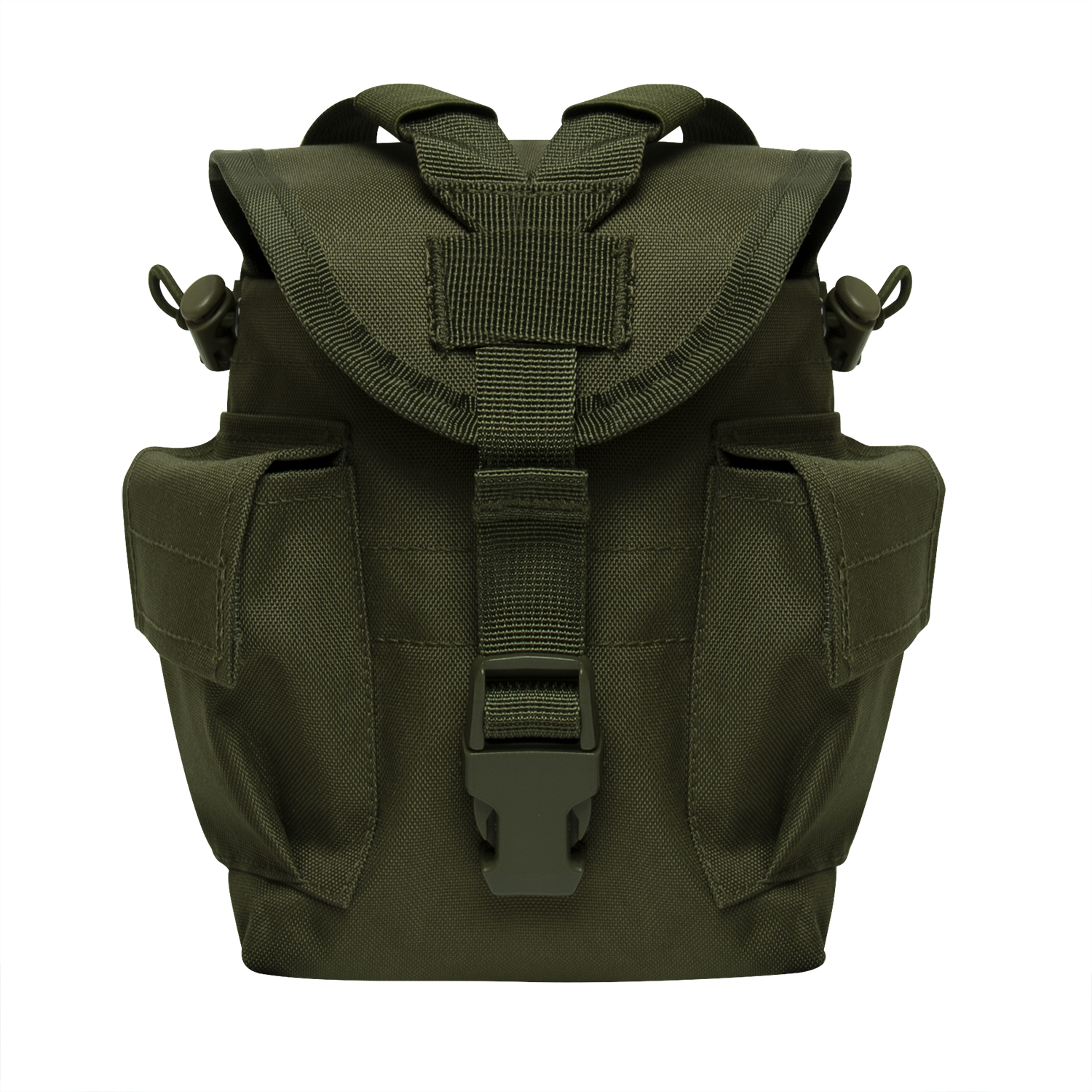 Rothco Utility Pouch With Survival Kit Essentials - Olive Drab