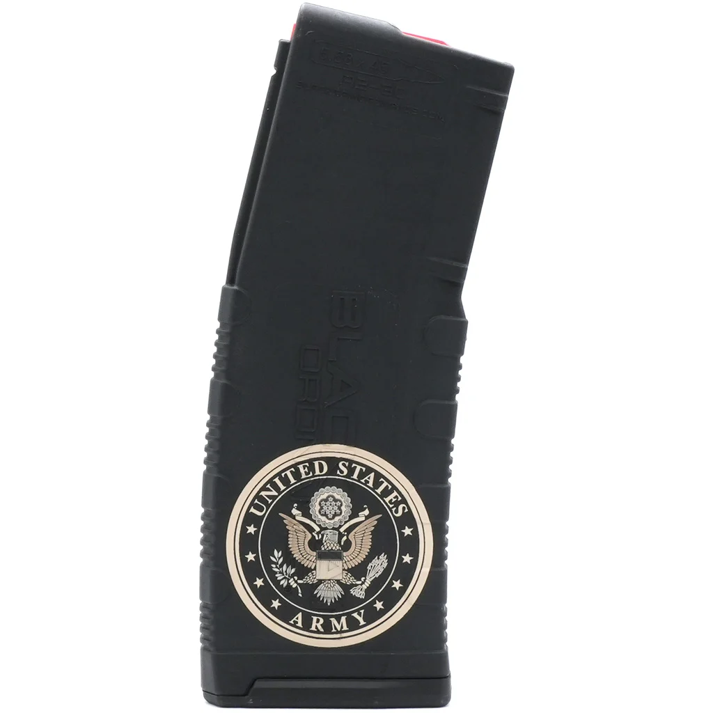 Black Rain Ordnance Lasered AR15 Magazine US Army Seal 30 rd.