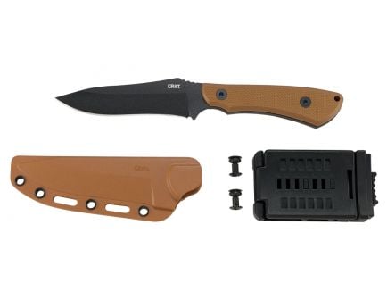 CRKT Ramadi 4.37" Fixed Blade Knife w/ Sheath, Coyote Brown - 2083
