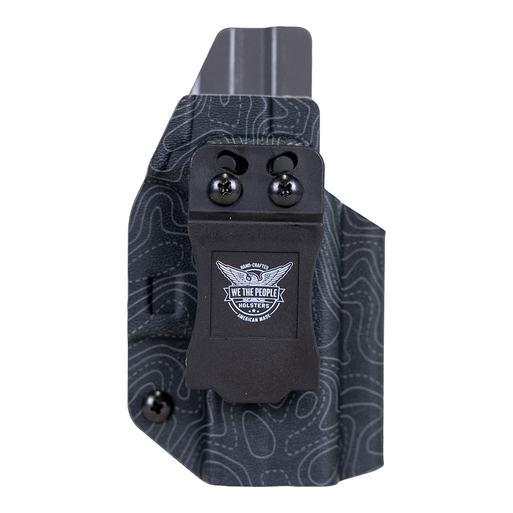 We The People Holsters Glock 43 / 43X (Red Dot Ready) Holsters, Topographic Gray