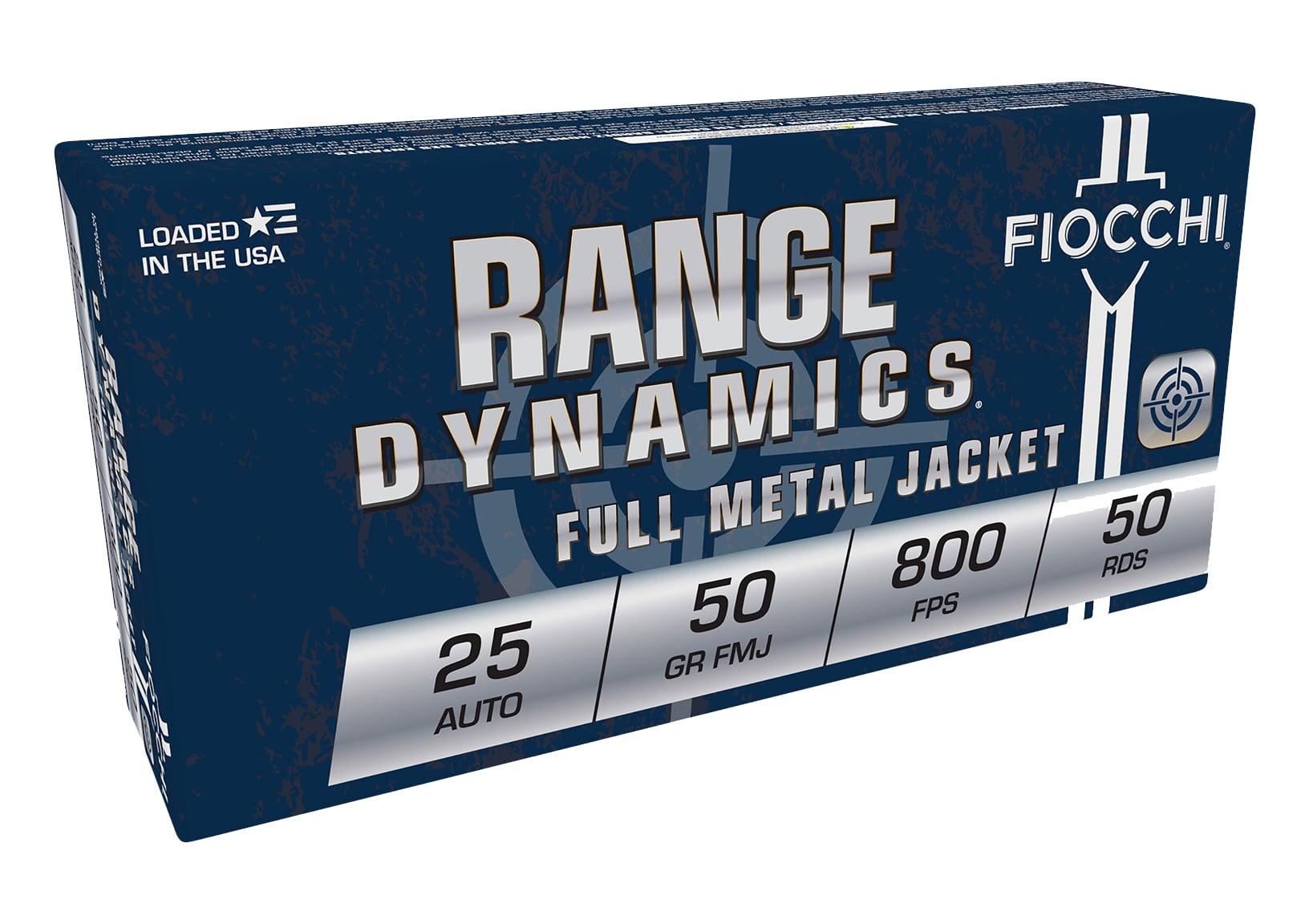 FIOCCHI 25ACP 50GR FMJ 50/1000 - No Credit Card Fees - Low, flat rate shipping