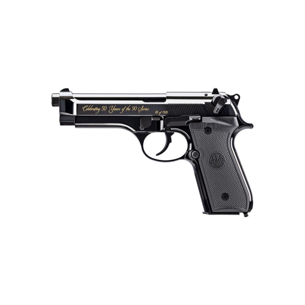 Beretta 92FS 9MM BL/SYN 4.9" 15+1 50TH 90 SERIES 50TH ANNIVERSARY