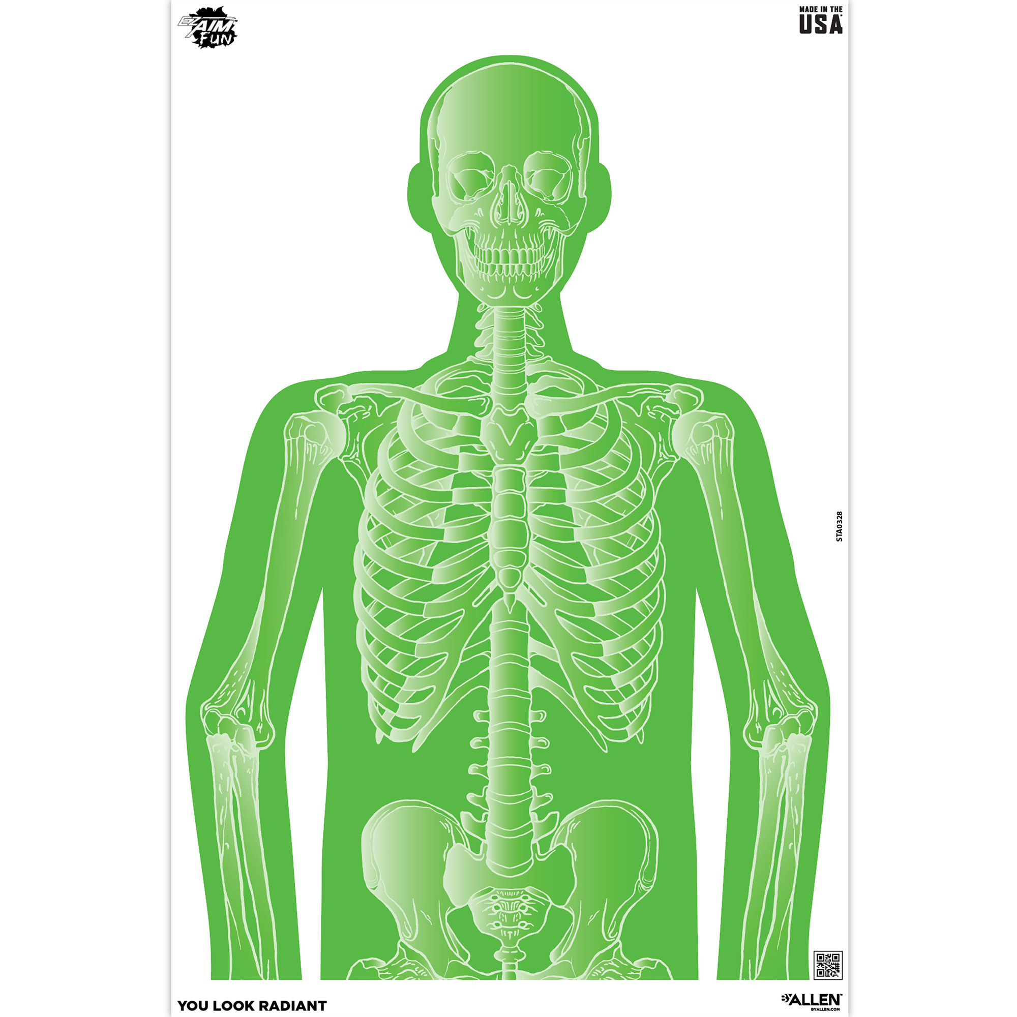Allen EZ Aim Paper Target, 2" - 15645