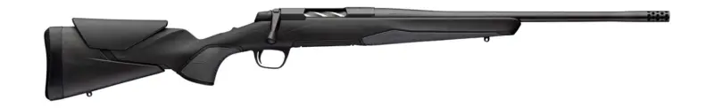 Browning 036131218 X-Bolt 2 Hunter SPR 308 Win 4+1 18" Matte Blued Threaded Barrel Steel Drilled Tapped Receiver, Matte Black Adj Vari-Tech Synthetic Stock, Right Hand