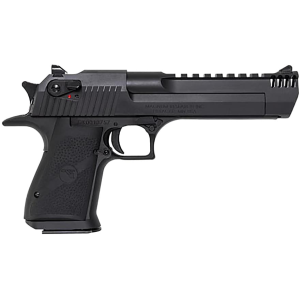 Magnum Research Desert Eagle Mark XIX 50 Action Express Pistol 6" Barrel 7+1 Round Black Oxide Slide Black Grip Black Oxide Frame Integral Muzzle Brake