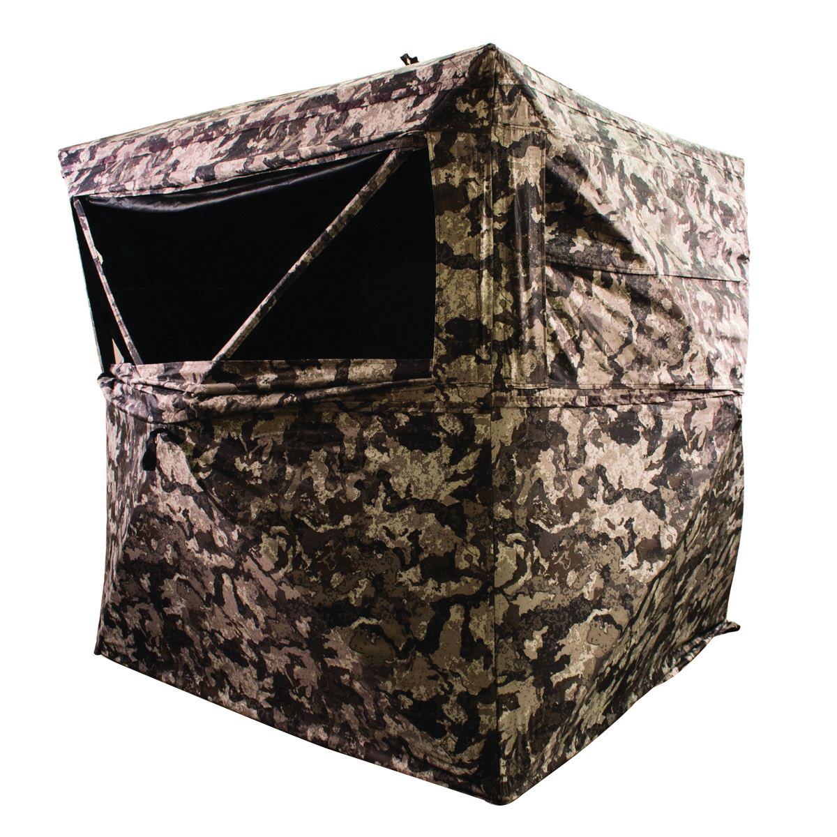 HME 75" x 75" x 67" Pop-Up Ground Blind, Cervidae Camouflage