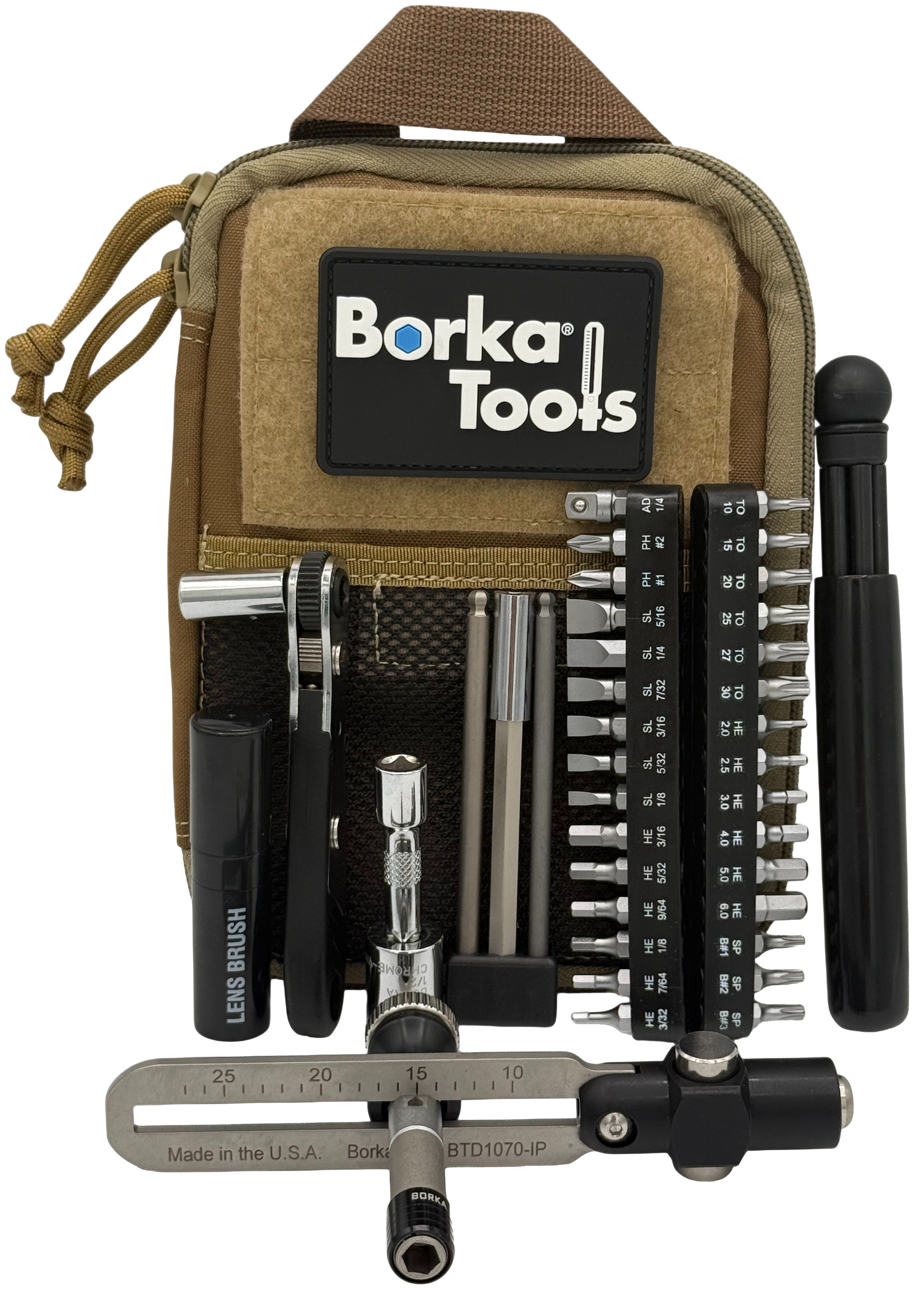Borka Tools - BTKE5 - Standard Adjustable Torque Driver Kit with ECR